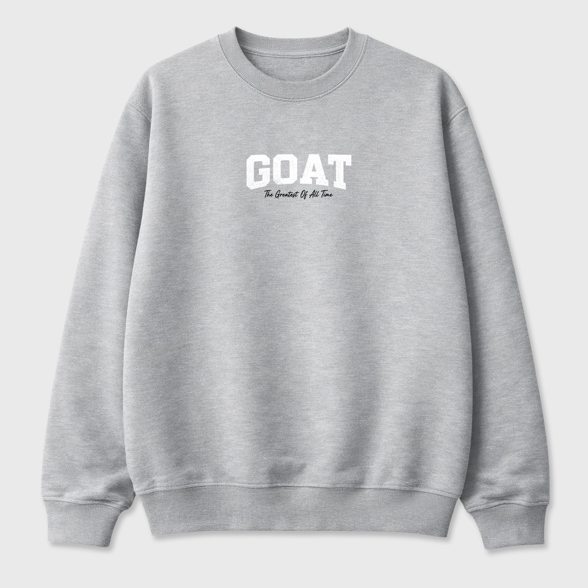 Heritage GOAT Graphic T-Shirt featuring original streetwear artwork designed to match the . Heather Grey Graphic Tee.