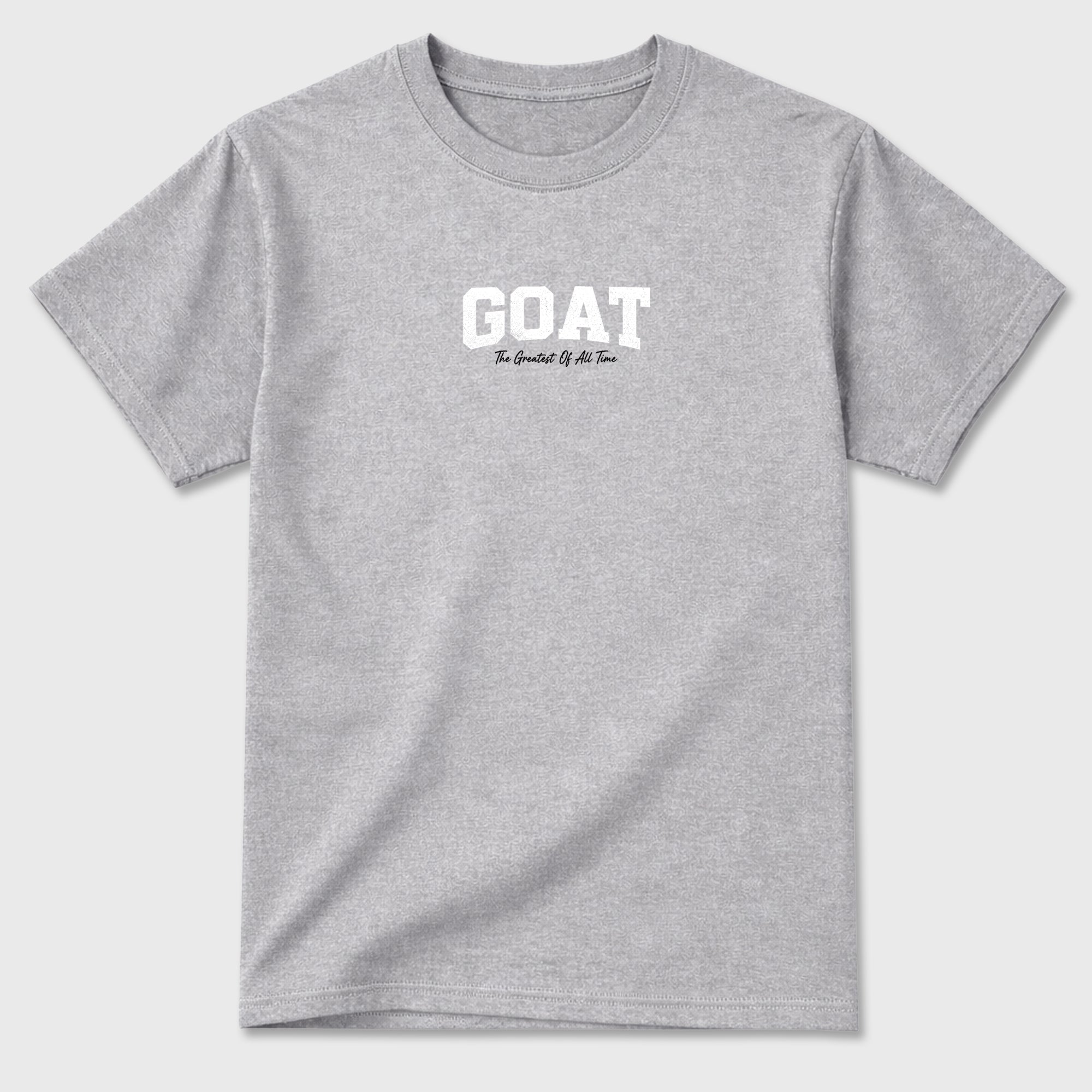 Heritage GOAT Graphic T-Shirt featuring original streetwear artwork designed to match the . Heather Grey Graphic T-Shirt.