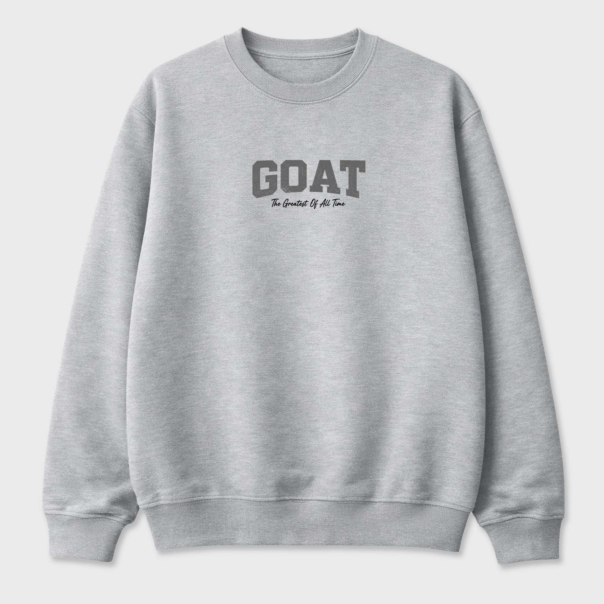Heritage GOAT Graphic T-Shirt featuring original streetwear artwork designed to match the . Heather Grey Graphic Tee.
