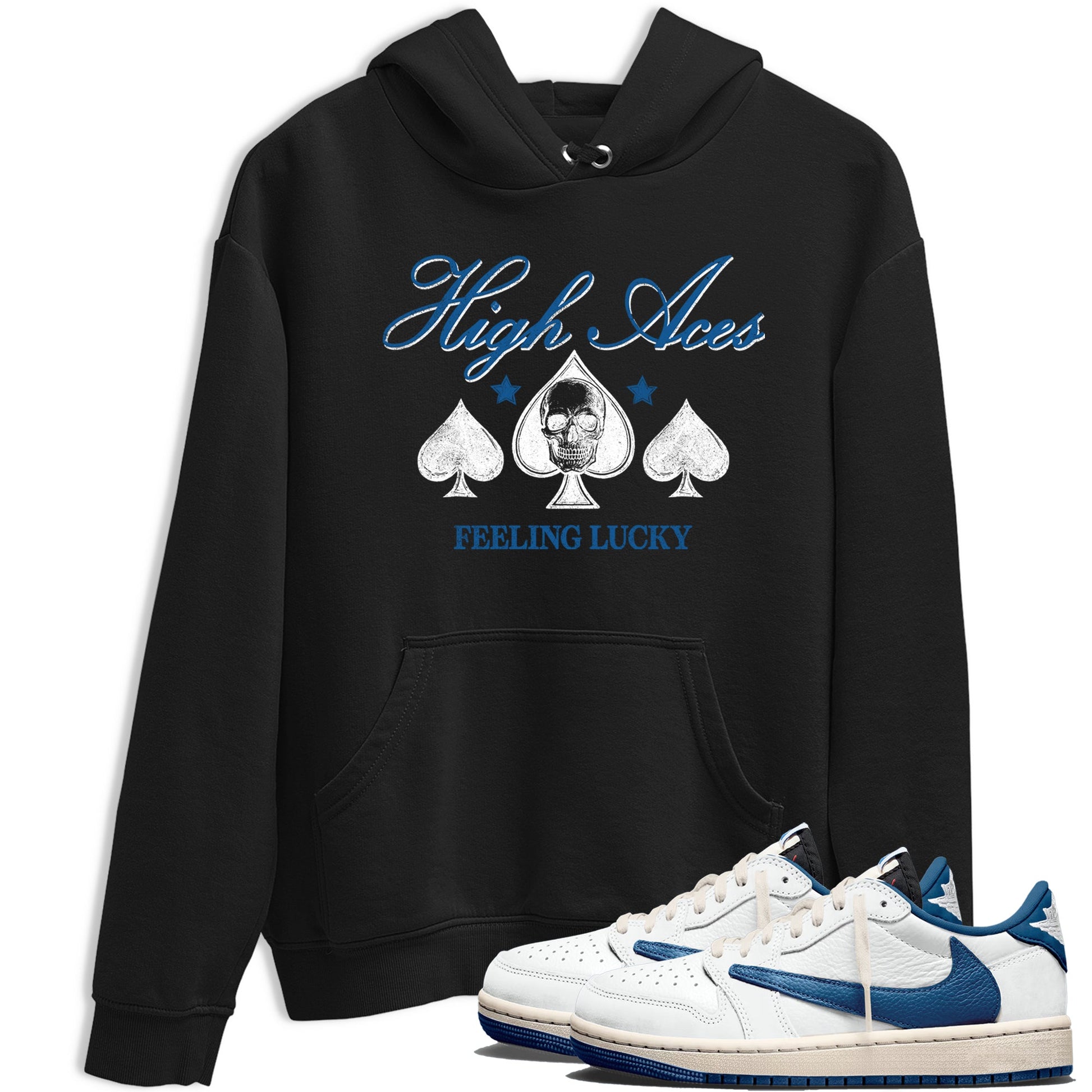 Sneaker match tees  Sneaker Tees To Match Air Jordan 1 Travis Scott Fragment Shoes  High Aces Tee Black 1