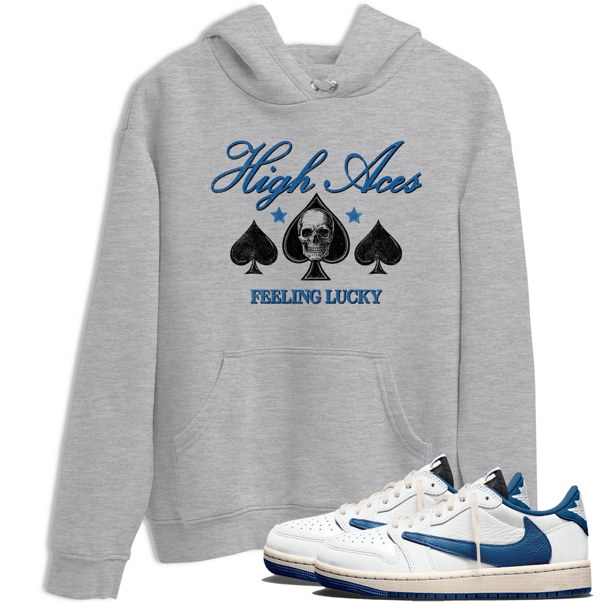 Sneaker match tees  Sneaker Tees To Match Air Jordan 1 Travis Scott Fragment Shoes  High Aces Tee Heather Grey 1