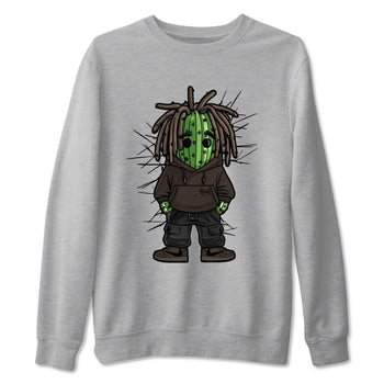 AJ1 Travis Scott Velvet Brown and Dark Mocha shirts to match jordans Hip Hop Cactus sneaker match tees 1s Travis Scott Velvet Brown match shoes to clothes SNRT Sneaker Tees unisex cotton Heather Grey 2 shirts