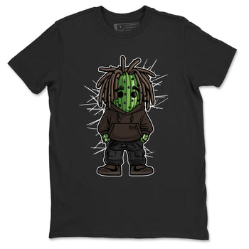 AJ1 Travis Scott Velvet Brown and Dark Mocha shirts to match jordans Hip Hop Cactus sneaker match tees 1s Travis Scott Velvet Brown match shoes to clothes SNRT Sneaker Tees unisex cotton Black 2 shirts