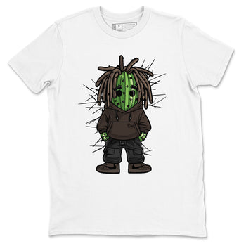 AJ1 Travis Scott Velvet Brown and Dark Mocha shirts to match jordans Hip Hop Cactus sneaker match tees 1s Travis Scott Velvet Brown match shoes to clothes SNRT Sneaker Tees unisex cotton White 2 shirts
