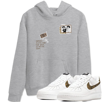 Air Force 1 Ivory Snake shirt to match jordans Homies Only sneaker tees Air Force 1 Ivory Snake SNRT Sneaker Release Tees unisex cotton Heather Grey 1 crew neck shirt