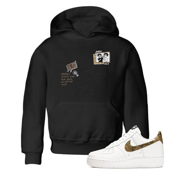 Air Force 1 Ivory Snake shirt to match jordans Homies Only sneaker tees Air Force 1 Ivory Snake SNRT sneaker release tees baby toddler Black 1 cotton Shirt