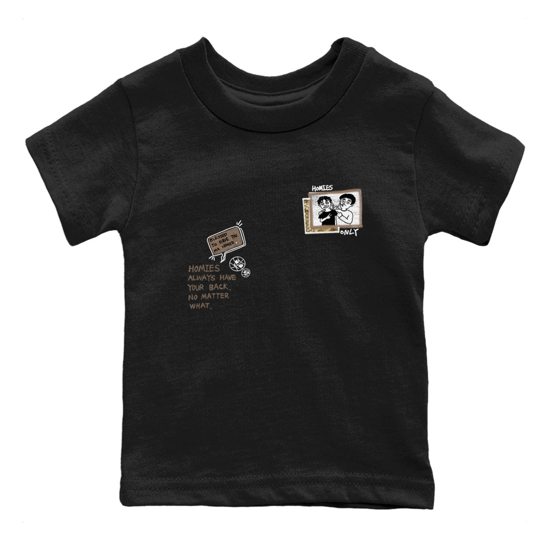 Air Force 1 Ivory Snake shirt to match jordans Homies Only sneaker tees Air Force 1 Ivory Snake SNRT sneaker release tees baby toddler Black 2 cotton Shirt