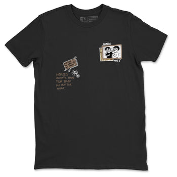 Air Force 1 Ivory Snake shirt to match jordans Homies Only sneaker tees Air Force 1 Ivory Snake SNRT Sneaker Release Tees unisex cotton Black 2 crew neck shirt