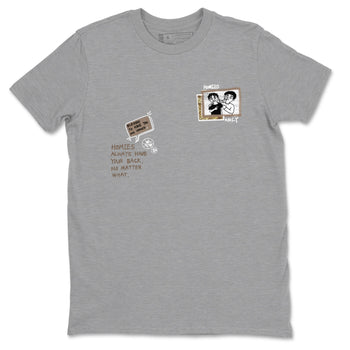 Air Force 1 Ivory Snake shirt to match jordans Homies Only sneaker tees Air Force 1 Ivory Snake SNRT Sneaker Release Tees unisex cotton Heather Grey 2 crew neck shirt