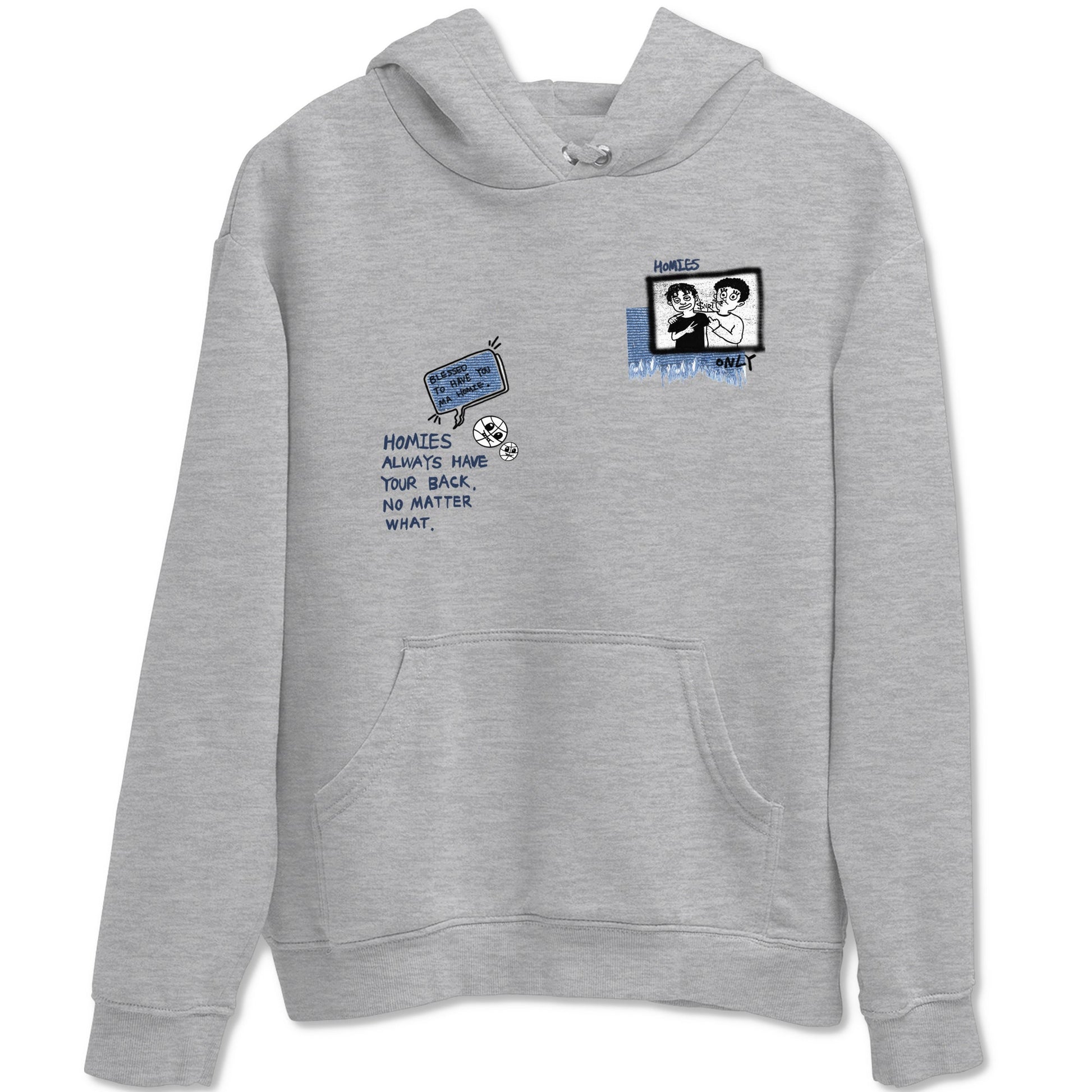 1s Denim shirts to match jordans Homies Only sneaker match tees Air Jordan 1 Denim SNRT Sneaker Tees streetwear brand Heather Grey 2 unisex cotton tee