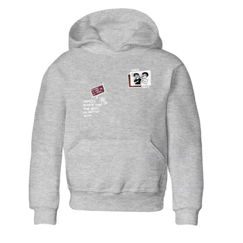 AJ1 High '85 Metallic Burgundy shirts to match jordans Homies Only sneaker match tees 1s High '85 Metallic Burgundy SNRT Sneaker Tees streetwear brand Baby and Youth Heather Grey 2 cotton tee