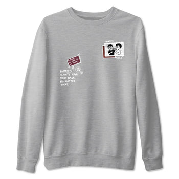 AJ1 High '85 Metallic Burgundy shirts to match jordans Homies Only sneaker match tees 1s High '85 Metallic Burgundy SNRT Sneaker Tees streetwear brand Heather Grey 2 unisex cotton tee