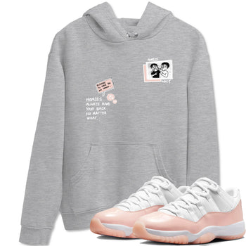 11s Legend Pink shirts to match jordans Homies Only sneaker match tees Air Jordan 11 Legend Pink SNRT Sneaker Tees streetwear brand Heather Grey 1 unisex cotton tee