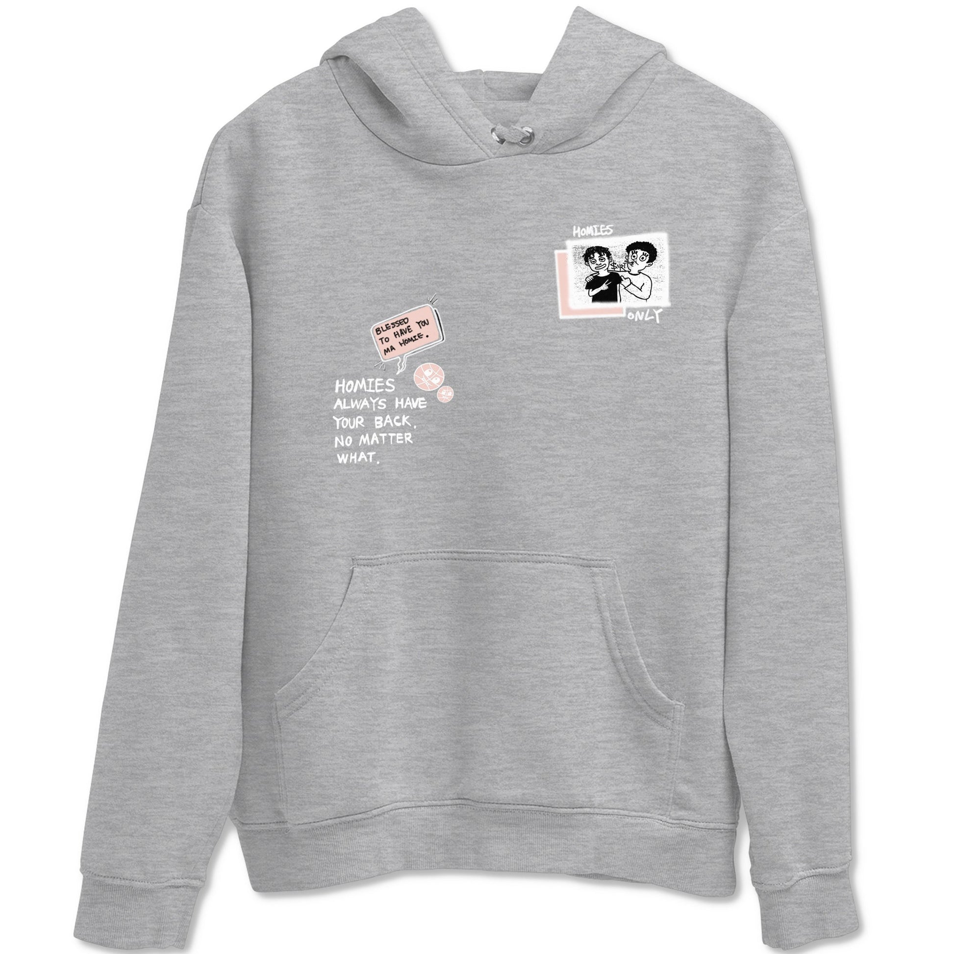 11s Legend Pink shirts to match jordans Homies Only sneaker match tees Air Jordan 11 Legend Pink SNRT Sneaker Tees streetwear brand Heather Grey 2 unisex cotton tee