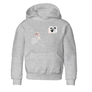 11s Legend Pink shirts to match jordans Homies Only sneaker match tees Air Jordan 11 Legend Pink SNRT Sneaker Tees streetwear brand Baby and Youth Heather Grey 2 cotton tee