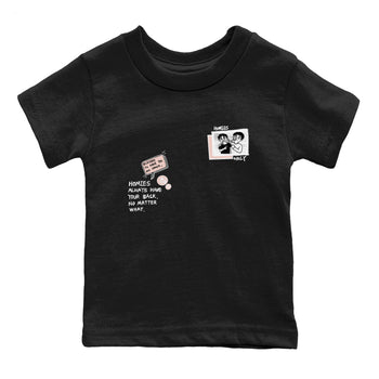 11s Legend Pink shirts to match jordans Homies Only sneaker match tees Air Jordan 11 Legend Pink SNRT Sneaker Tees streetwear brand Baby and Youth Black 2 cotton tee