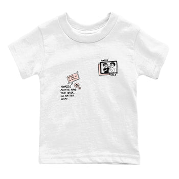 11s Legend Pink shirts to match jordans Homies Only sneaker match tees Air Jordan 11 Legend Pink SNRT Sneaker Tees streetwear brand Baby and Youth White 2 cotton tee