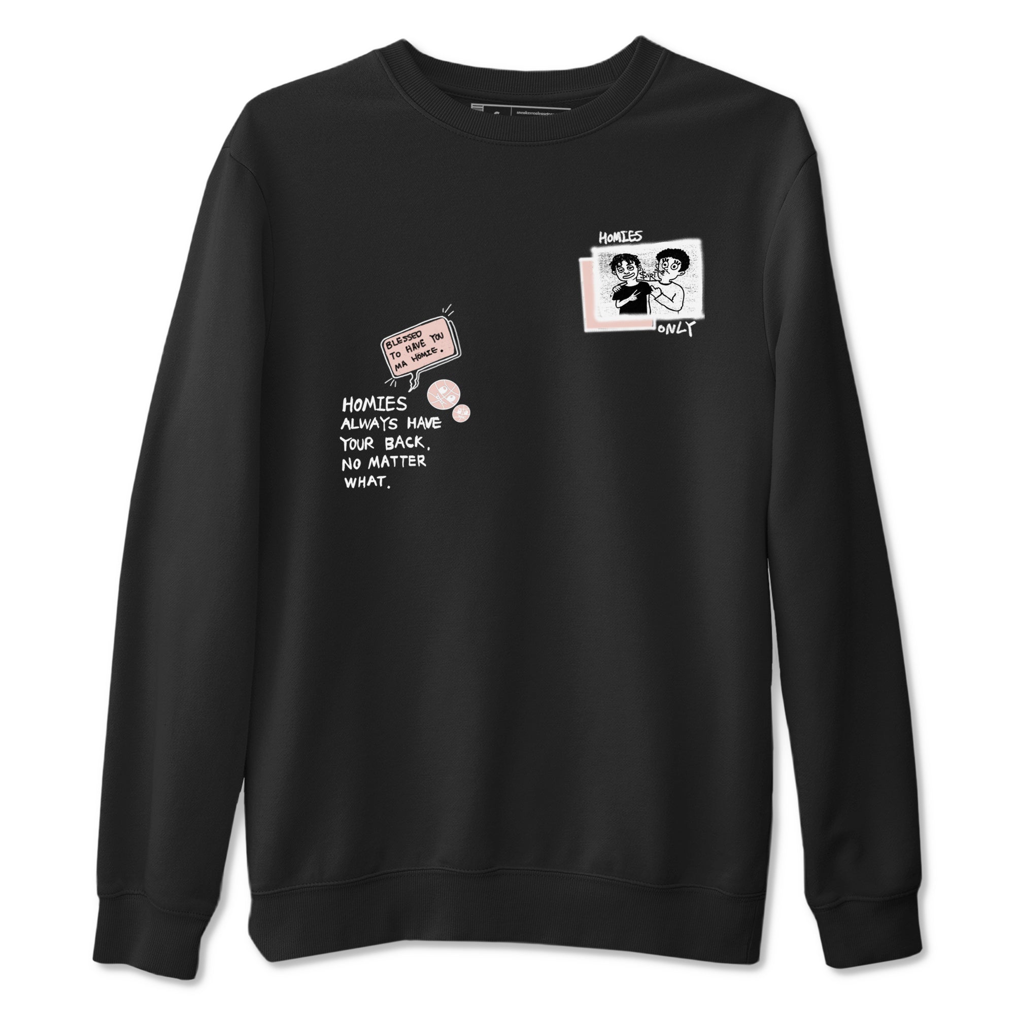 11s Legend Pink shirts to match jordans Homies Only sneaker match tees Air Jordan 11 Legend Pink SNRT Sneaker Tees streetwear brand Black 2 unisex cotton tee