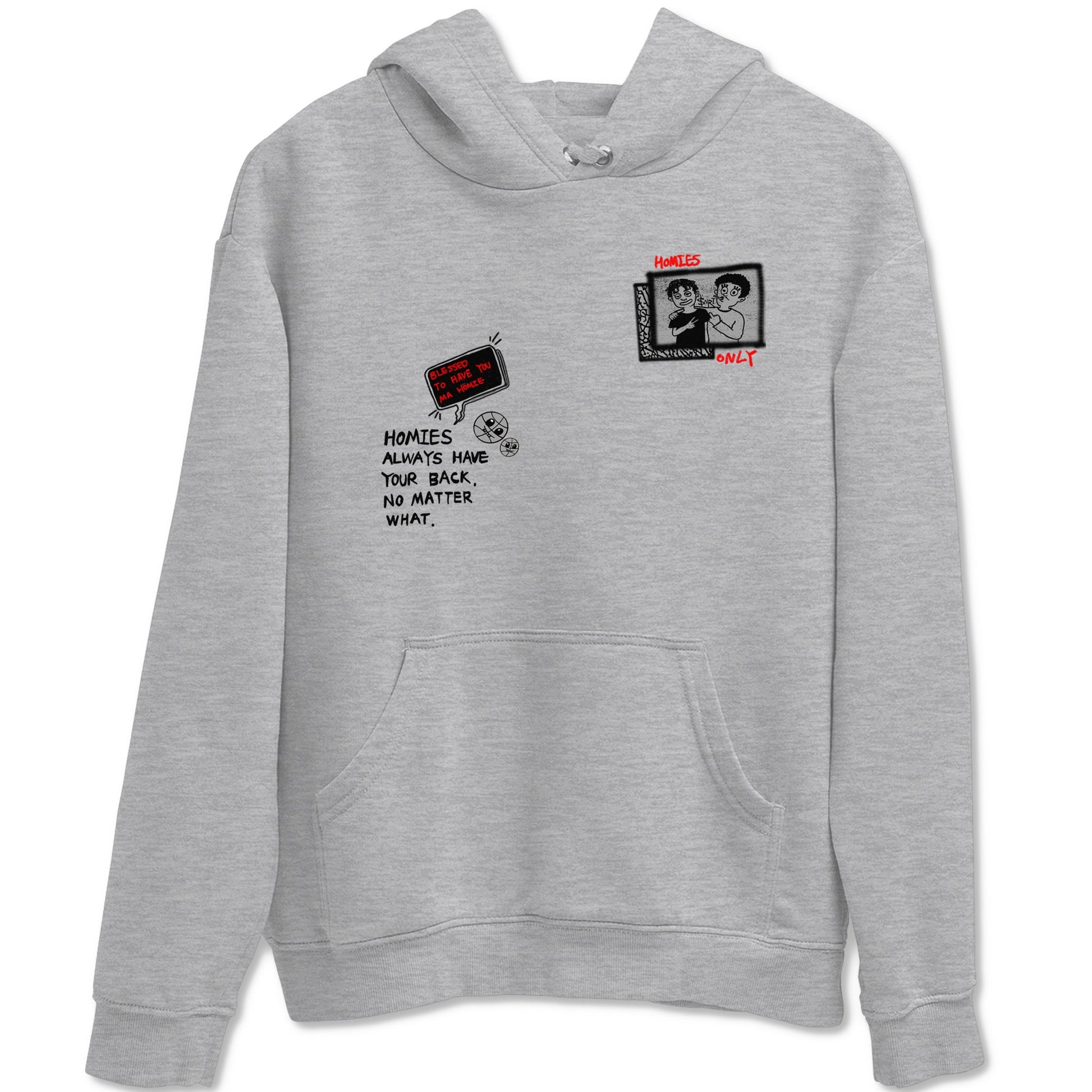 3s Black Cement shirts to match jordans Homies Only sneaker match tees Air Jordan 3 Black Cement match shoes to clothes SNRT Sneaker Tees unisex cotton Heather Grey 2 shirts