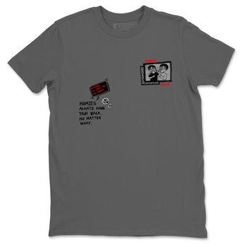 3s Black Cement shirts to match jordans Homies Only sneaker match tees Air Jordan 3 Black Cement match shoes to clothes SNRT Sneaker Tees unisex cotton Cool Grey 2 shirts