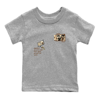 AJ3 Desert Camo shirts to match jordans Homies Only sneaker match tees Air Jordan 3 Desert Camo SNRT Sneaker Tees streetwear brand Baby and Youth Heather Grey 2 cotton tee