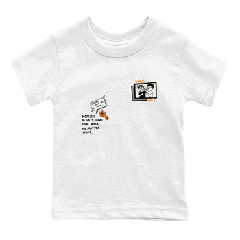 3s Georgia Peach shirt to match jordans Homies Only sneaker tees Air Jordan 3 Georgia Peach SNRT sneaker release tees baby toddler White 2 cotton Shirt