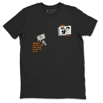 3s Georgia Peach shirt to match jordans Homies Only sneaker tees Air Jordan 3 Georgia Peach SNRT Sneaker Release Tees unisex cotton Black 2 crew neck shirt