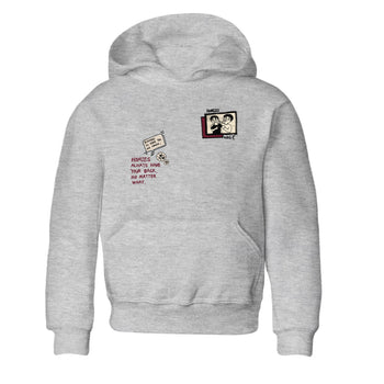 4s A Ma Maniere x Fossil Stone shirts to match jordans Homies Only sneaker match tees 4s A Ma Maniere x Fossil Stone match shoes to clothes SNRT Sneaker Tees Youth Baby Heather Grey 2 tee