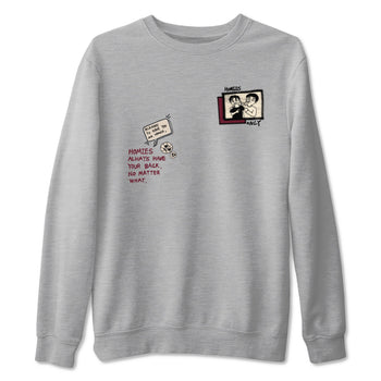 4s A Ma Maniere x Fossil Stone shirts to match jordans Homies Only sneaker match tees 4s A Ma Maniere x Fossil Stone match shoes to clothes SNRT Sneaker Tees unisex cotton Heather Grey 2 shirts