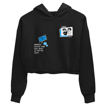 4s Military Blue shirt to match jordans Homies Only sneaker tees Air Jordan 4 Military Blue SNRT Sneaker Release Tees Black 2 crop length shirt
