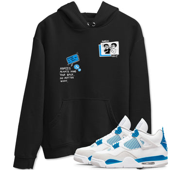 4s Military Blue shirt to match jordans Homies Only sneaker tees Air Jordan 4 Military Blue SNRT Sneaker Release Tees unisex cotton Black 1 crew neck shirt
