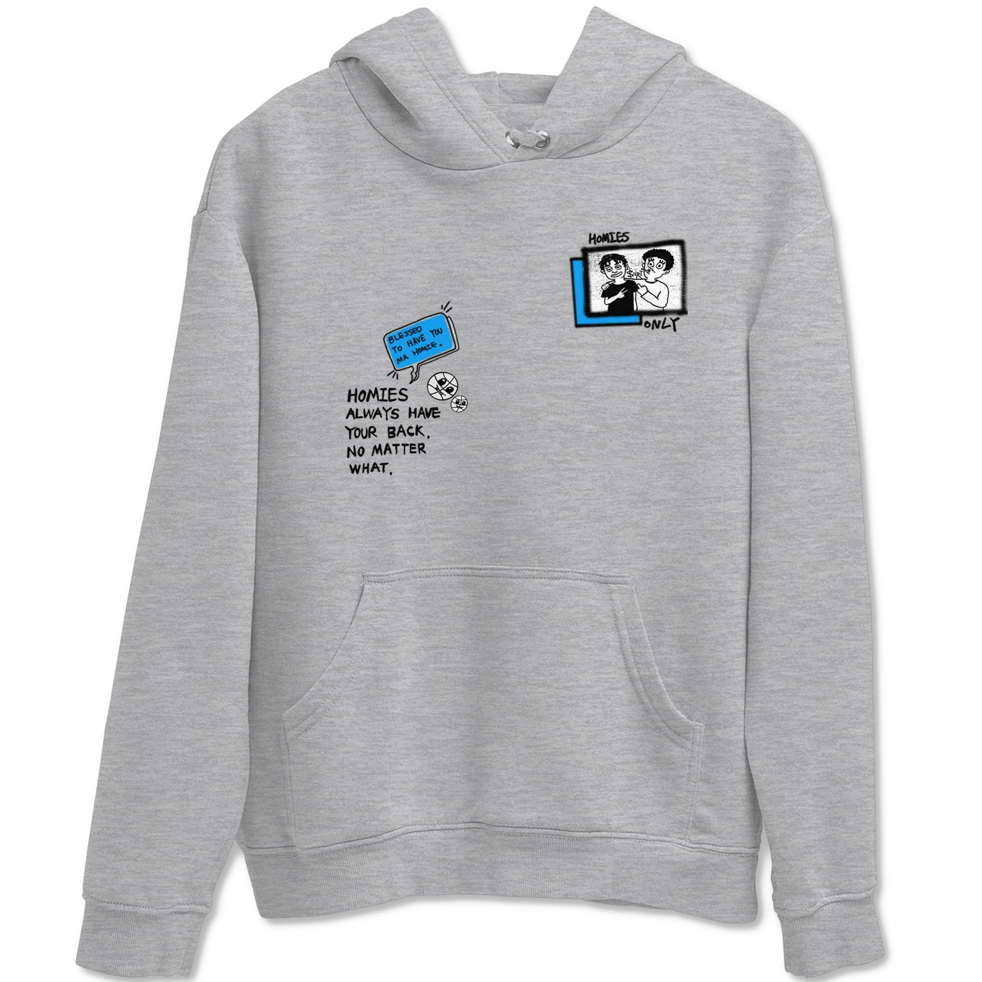 4s Military Blue shirt to match jordans Homies Only sneaker tees Air Jordan 4 Military Blue SNRT Sneaker Release Tees unisex cotton Heather Grey 2 crew neck shirt
