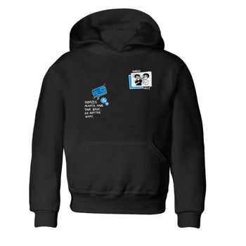 4s Military Blue shirt to match jordans Homies Only sneaker tees Air Jordan 4 Military Blue SNRT sneaker release tees baby toddler Black 2 cotton Shirt