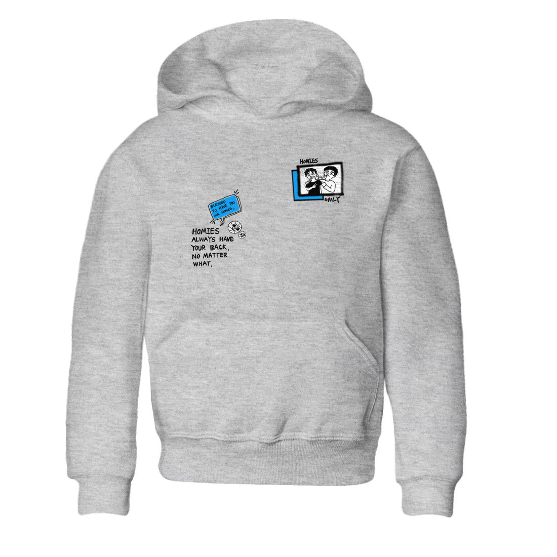 4s Military Blue shirt to match jordans Homies Only sneaker tees Air Jordan 4 Military Blue SNRT sneaker release tees baby toddler Heather Grey 2 cotton Shirt