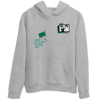 4s Oxidized Green shirts to match jordans Homies Only sneaker match tees Air Jordan 4 Oxidized Green SNRT Sneaker Tees streetwear brand Heather Grey 2 unisex cotton tee