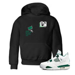 4s Oxidized Green shirts to match jordans Homies Only sneaker match tees Air Jordan 4 Oxidized Green SNRT Sneaker Tees streetwear brand Baby and Youth Black 1 cotton tee
