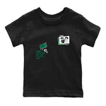 4s Oxidized Green shirts to match jordans Homies Only sneaker match tees Air Jordan 4 Oxidized Green SNRT Sneaker Tees streetwear brand Baby and Youth Black 2 cotton tee