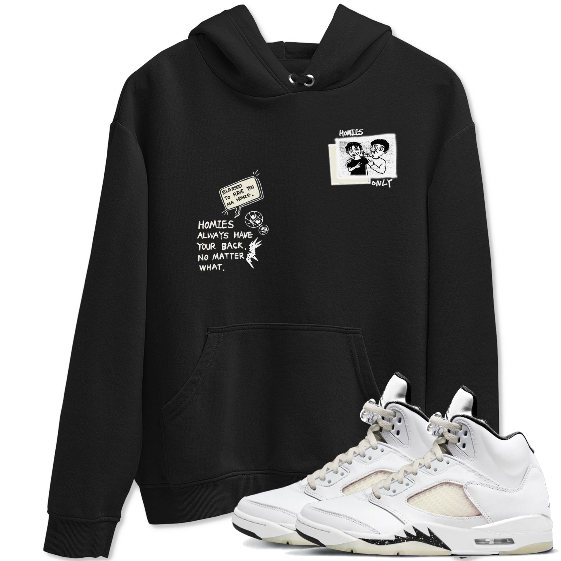 AJ5 Sail shirt to match jordans Homies Only sneaker tees Air Jordan 5 Sail SNRT Sneaker Release Tees unisex cotton Black 1 crew neck shirt
