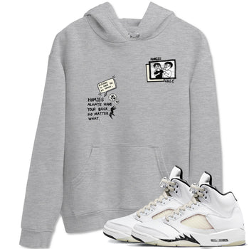 AJ5 Sail shirt to match jordans Homies Only sneaker tees Air Jordan 5 Sail SNRT Sneaker Release Tees unisex cotton Heather Grey 1 crew neck shirt