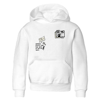 AJ5 Sail shirt to match jordans Homies Only sneaker tees Air Jordan 5 Sail SNRT sneaker release tees baby toddler White 2 cotton Shirt