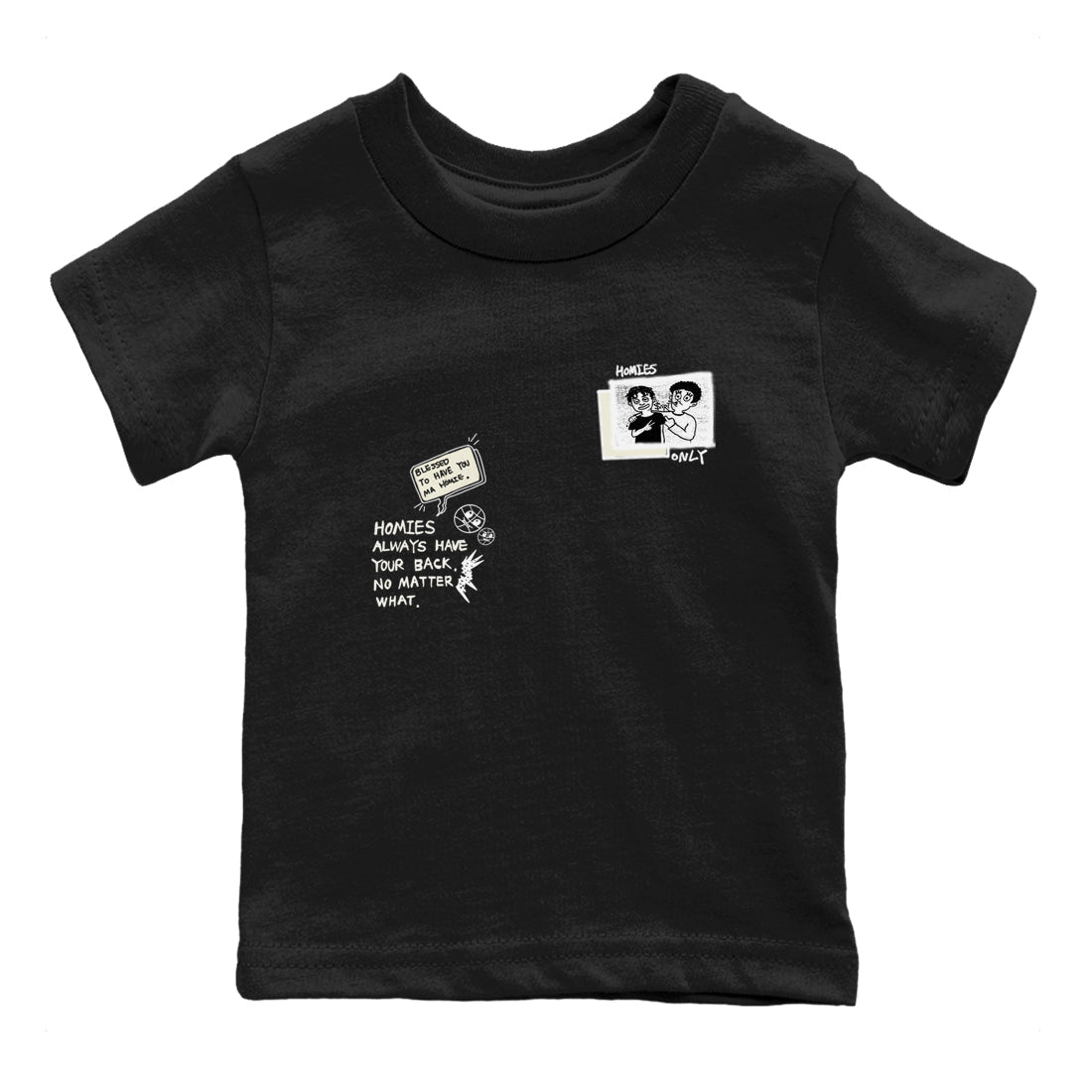 AJ5 Sail shirt to match jordans Homies Only sneaker tees Air Jordan 5 Sail SNRT sneaker release tees baby toddler Black 2 cotton Shirt