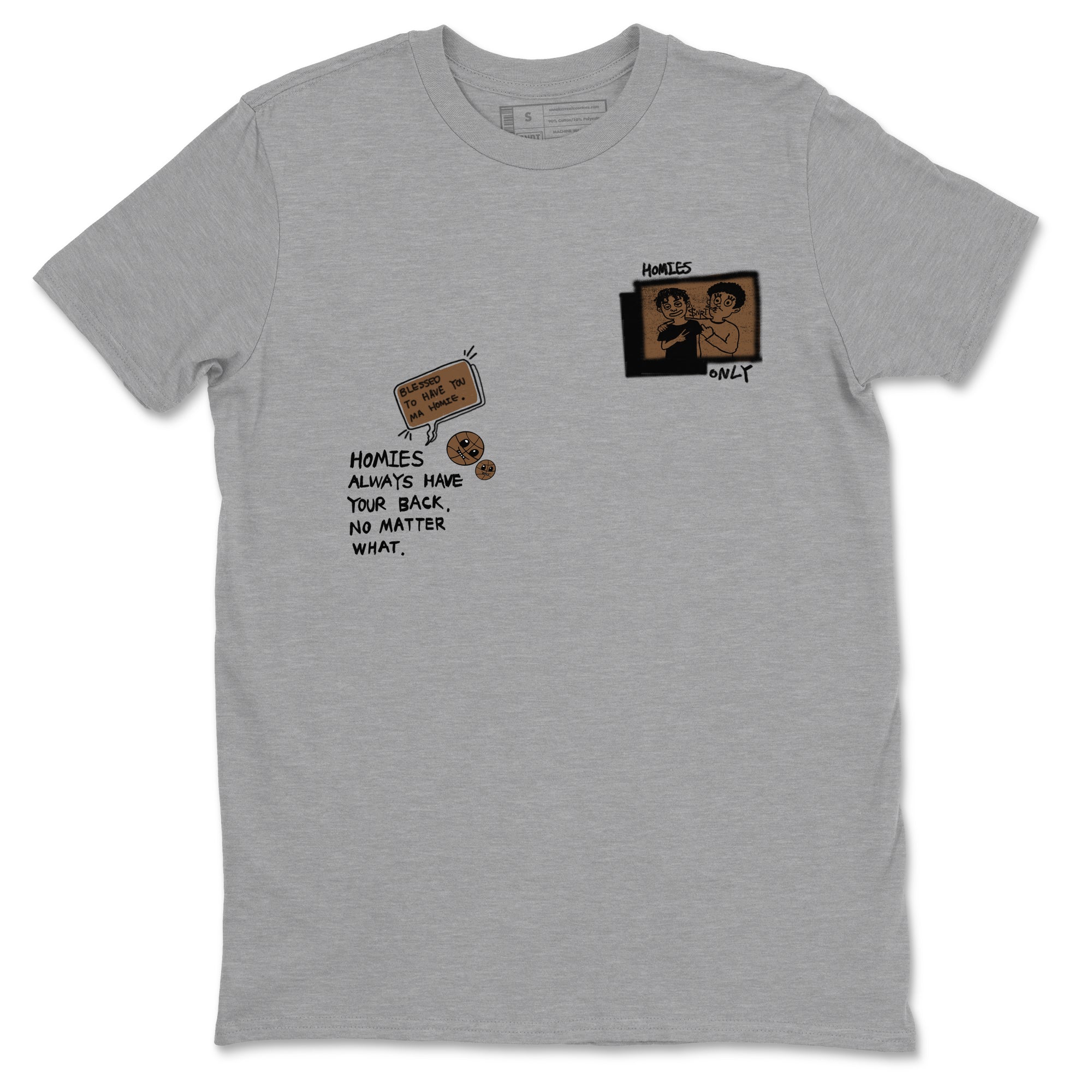 Jordan Jumpman Jack TR Travis Scott Dark Mocha shirts to match jordans Homies Only sneaker match tees Jordan Jumpman Jack Travis Scott Dark Mocha match shoes to clothes SNRT Sneaker Tees unisex cotton Heather Grey 2 shirts