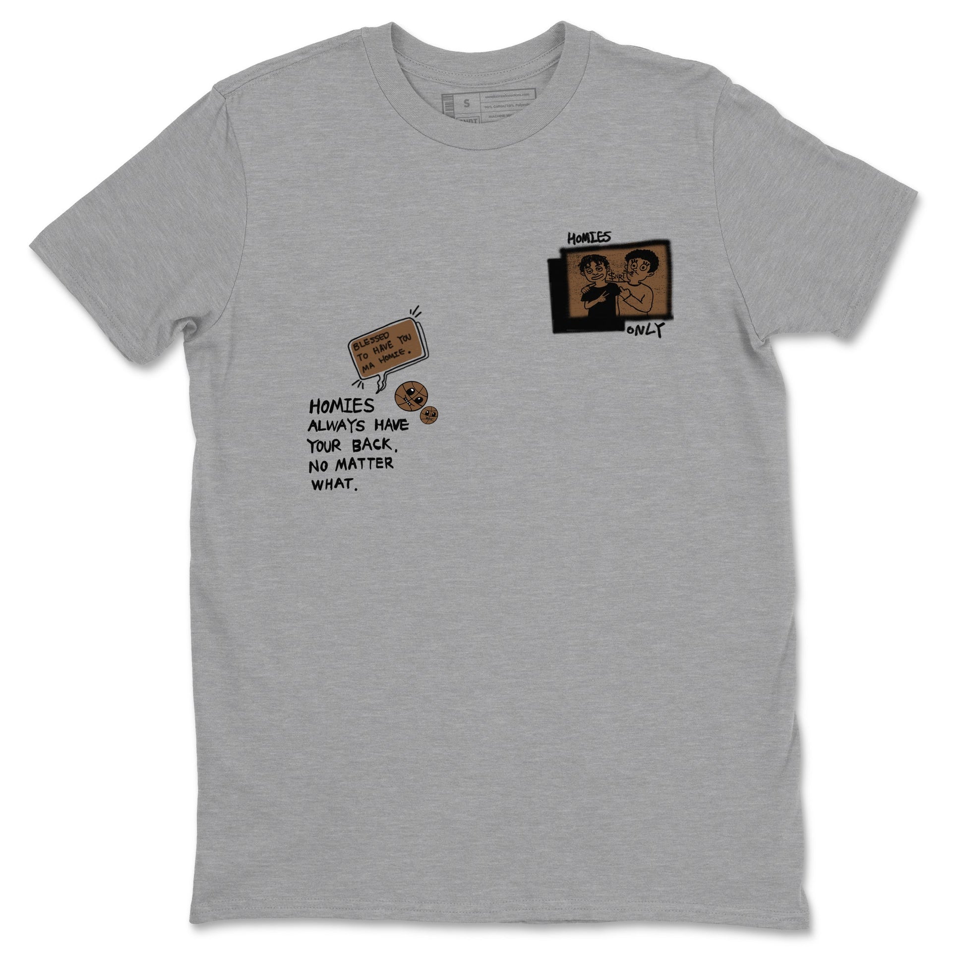 Jordan Jumpman Jack TR Travis Scott Dark Mocha shirts to match jordans Homies Only sneaker match tees Jordan Jumpman Jack Travis Scott Dark Mocha match shoes to clothes SNRT Sneaker Tees unisex cotton Heather Grey 2 shirts