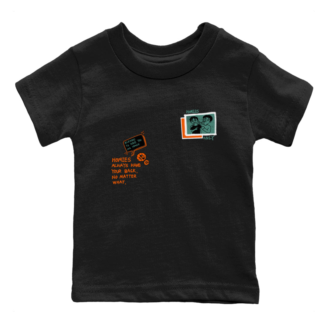 Dunk Low Ceramic shirts to match jordans Homies Only sneaker match tees Dunk Ceramic match shoes to clothes SNRT Sneaker Tees Youth Baby Black 2 tee