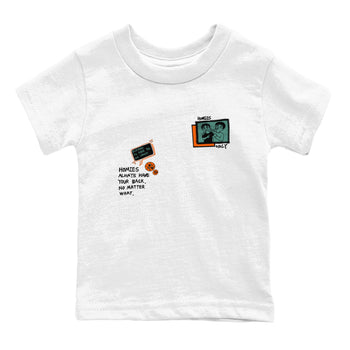 Dunk Low Ceramic shirts to match jordans Homies Only sneaker match tees Dunk Ceramic match shoes to clothes SNRT Sneaker Tees Youth Baby White 2 tee