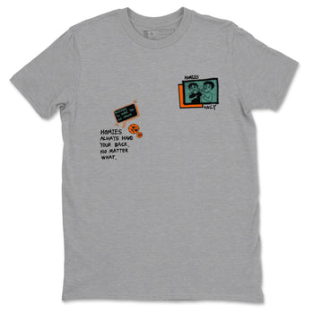 Dunk Low Ceramic shirts to match jordans Homies Only sneaker match tees Dunk Ceramic match shoes to clothes SNRT Sneaker Tees unisex cotton Heather Grey 2 shirts
