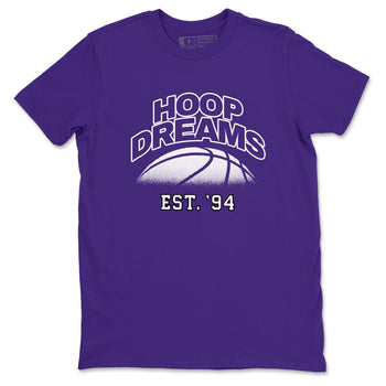 Sneaker Threads – Sneaker Tees To Match Nike KB 9 Hyper Grape – Hoop Dreams Graphic Tee Purple 2. Perfect for Jordan releases 2025 colorways. Perfect for purple basketball sneaker releases and legacy-inspired colorways for 2025 hoopers.