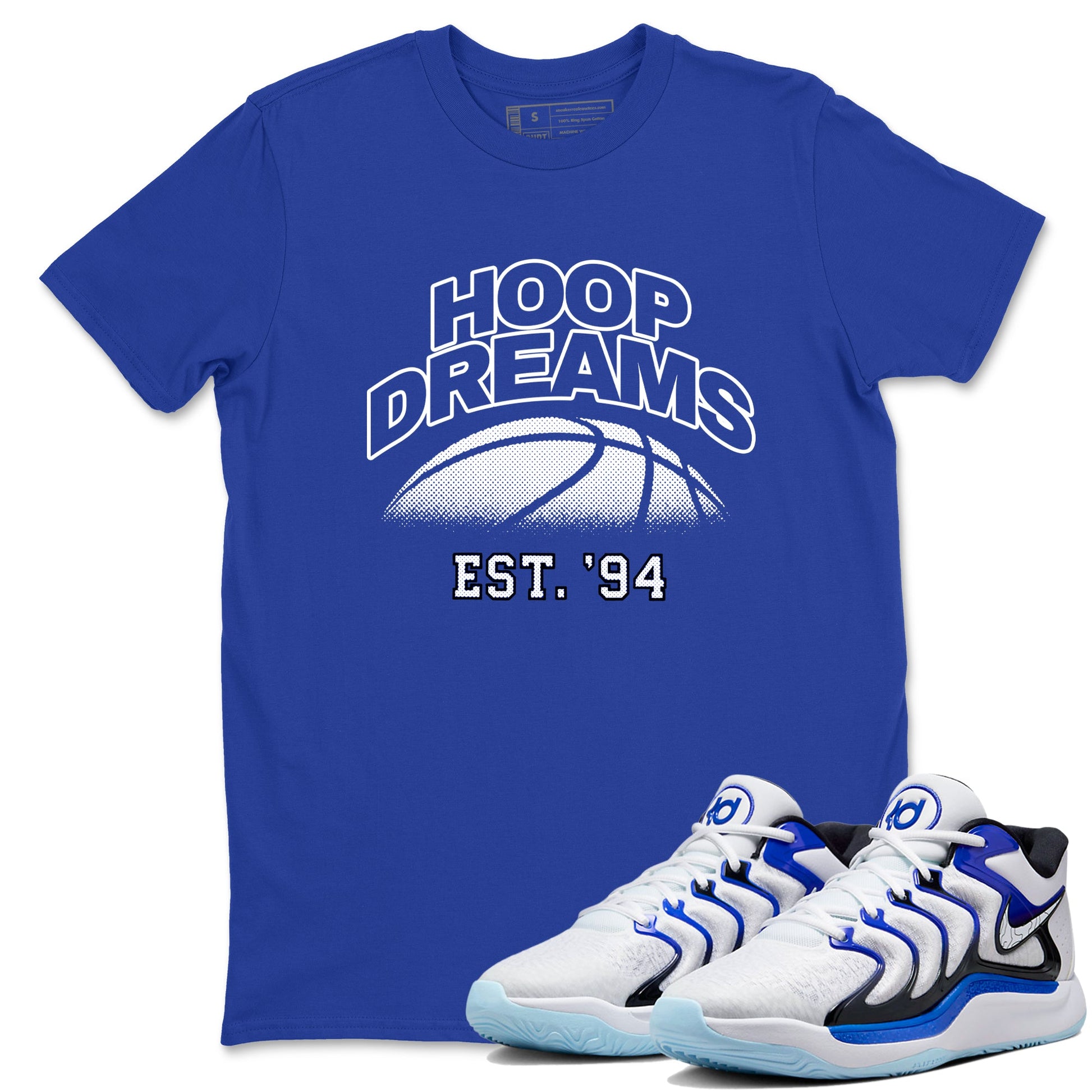 Sneaker Threads – Sneaker Tees To Match Nike KD 17 Penny – Hoop Dreams Graphic Tee Royal Blue 1. Perfect for Jordan releases 2025 colorways. Perfect for Kevin Durant basketball sneaker releases and retro Penny-inspired 2025 colorways.
