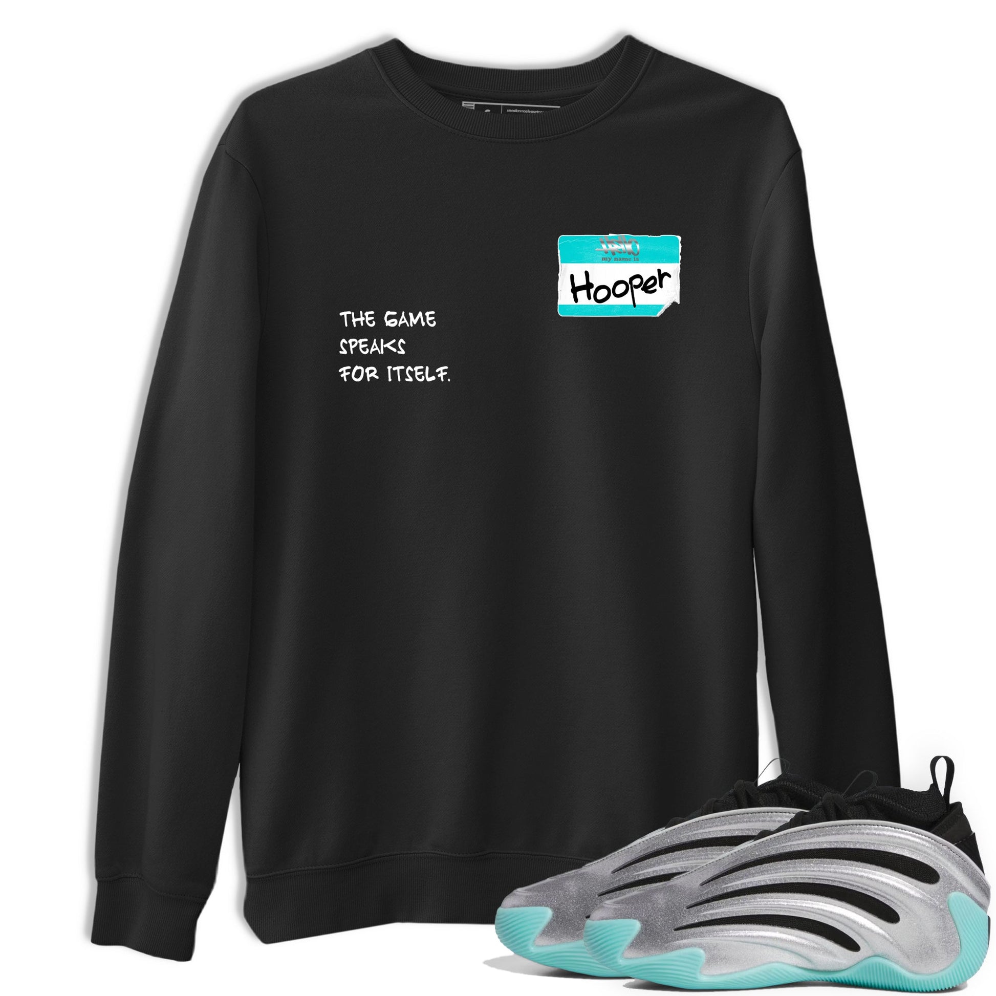 Sneaker Threads – Sneaker Tees To Match Adidas Harden Vol. 9 Uno Chain – Hooper Badge Graphic Tee Black 1. Perfect for Jordan releases 2025 colorways.