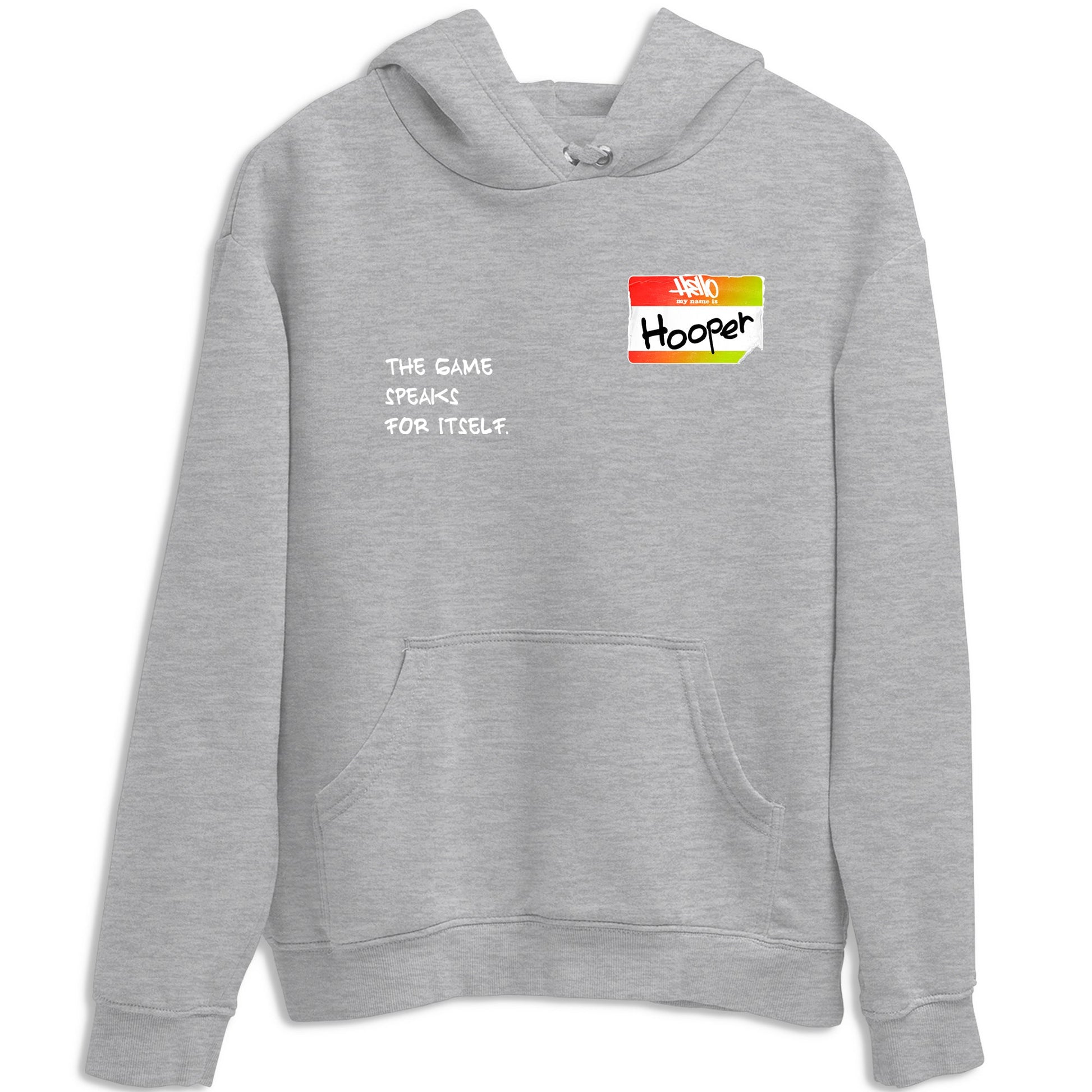 Sneaker Threads – Sneaker Tees To Match Nike JA 3 Under The Christmas Tree – Hooper Badge Graphic Tee Heather Grey 2. Perfect for Jordan releases 2025 colorways. Perfect for Ja Morant sneaker releases and Christmas 2025 colorways.